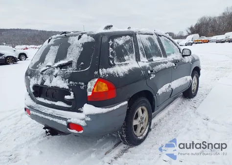 2004 Hyundai Santa Fe Gls z USA, uszkodzony, nr VIN KM8SC73D24U700314